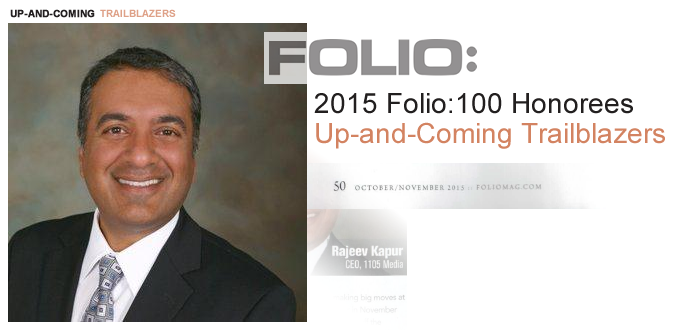 Rajeev Kapur 2015 FOLIO Honoree